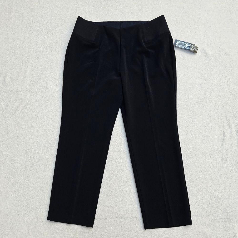 Kim Rogers Tummy Control Black Dress Pants Size 14
